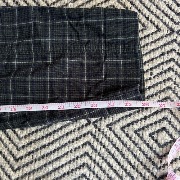 Corduroy Pull On Tapered Plaid Utility Pant | matching set - Picture 7 of 14